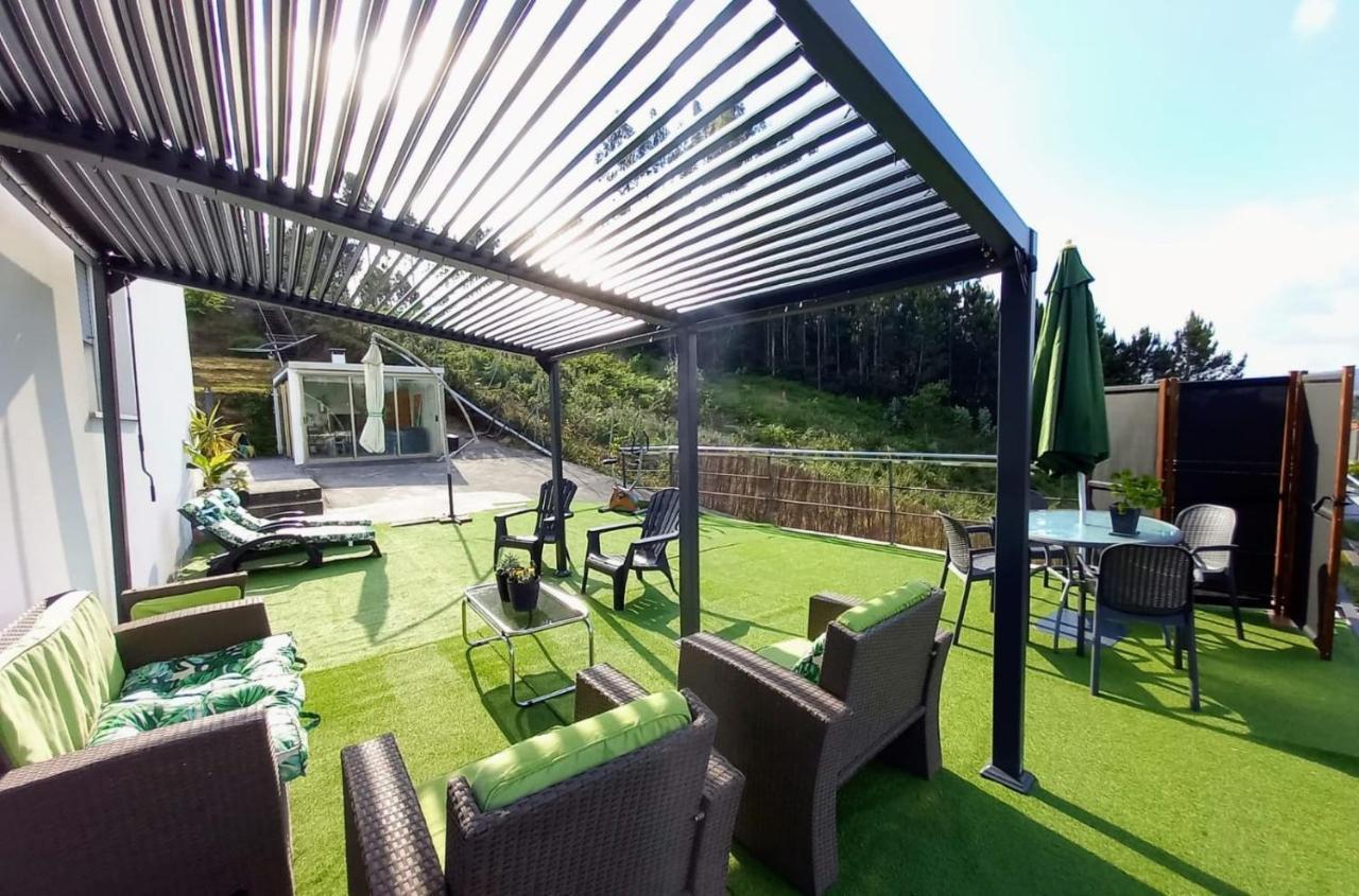 דירות סנטיאגו דה קומפוסטלה Casa Rocha Velha Con Terraza Y Piscina Particular מראה חיצוני תמונה