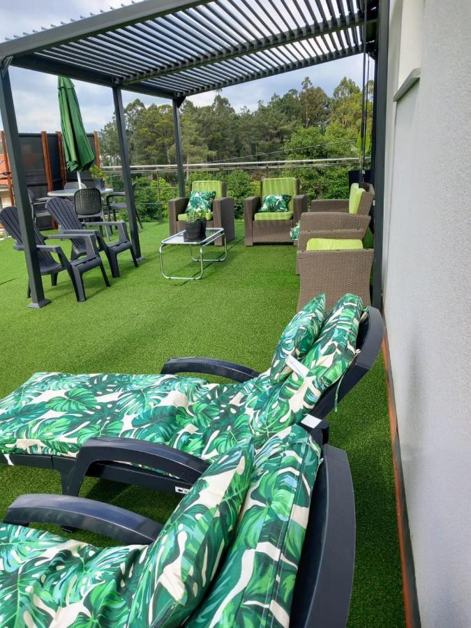 דירות סנטיאגו דה קומפוסטלה Casa Rocha Velha Con Terraza Y Piscina Particular מראה חיצוני תמונה