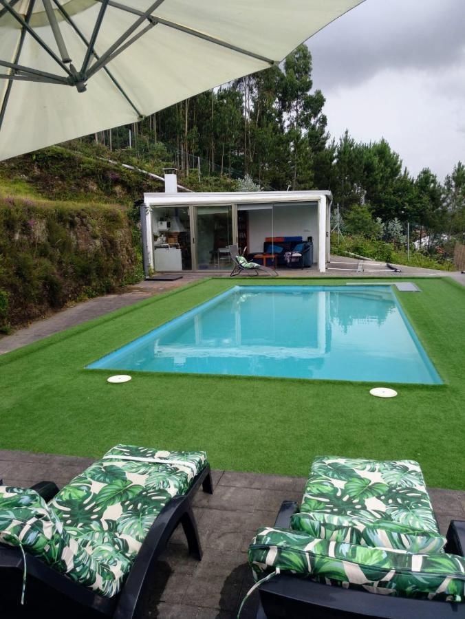 דירות סנטיאגו דה קומפוסטלה Casa Rocha Velha Con Terraza Y Piscina Particular מראה חיצוני תמונה