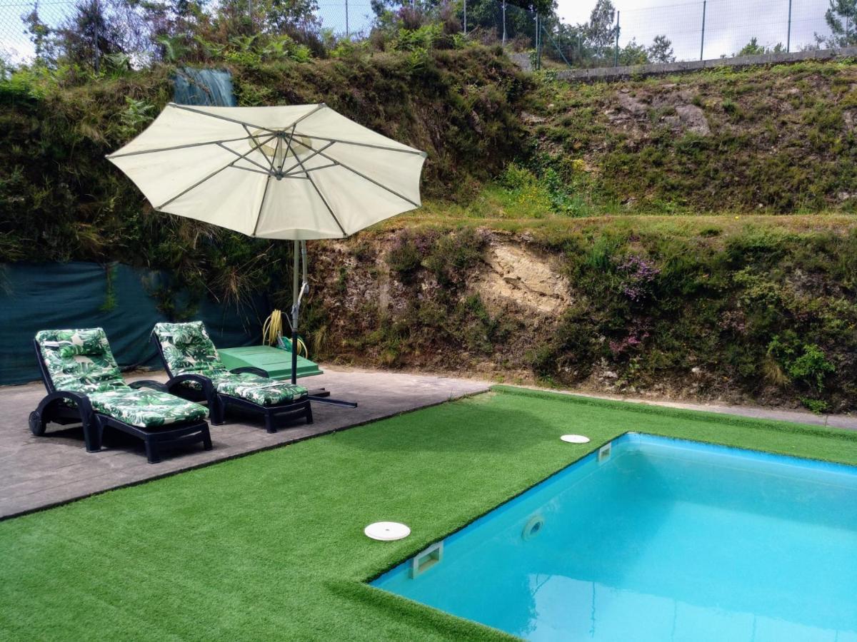 דירות סנטיאגו דה קומפוסטלה Casa Rocha Velha Con Terraza Y Piscina Particular מראה חיצוני תמונה
